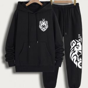 2 piece black tracksuit